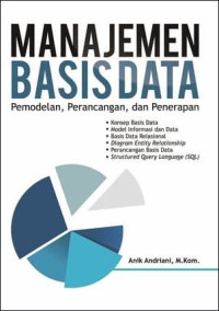 Manajemen Basis Data:  Pemodelan, Perancangan, dan Penerapan