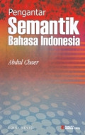 PENGANTAR SEMANTIK BAHASA INDONESIA